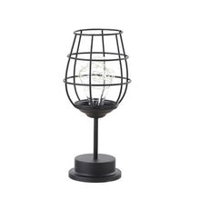 Load image into Gallery viewer, Retro Bulb Iron Table Winebottle Copper Wire Night Light