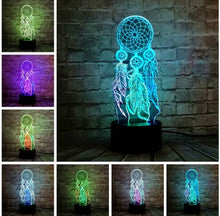Load image into Gallery viewer, Hot Valentine Wind Chimes Table Lamp