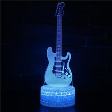 Load image into Gallery viewer, guitar saxphone piano 7 Led Night Lamps