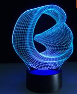 Load image into Gallery viewer, Abstract Circle Spiral Bulbing  LED Light