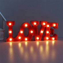 Load image into Gallery viewer, Romantic 3D LOVE LED Letter  Night Light